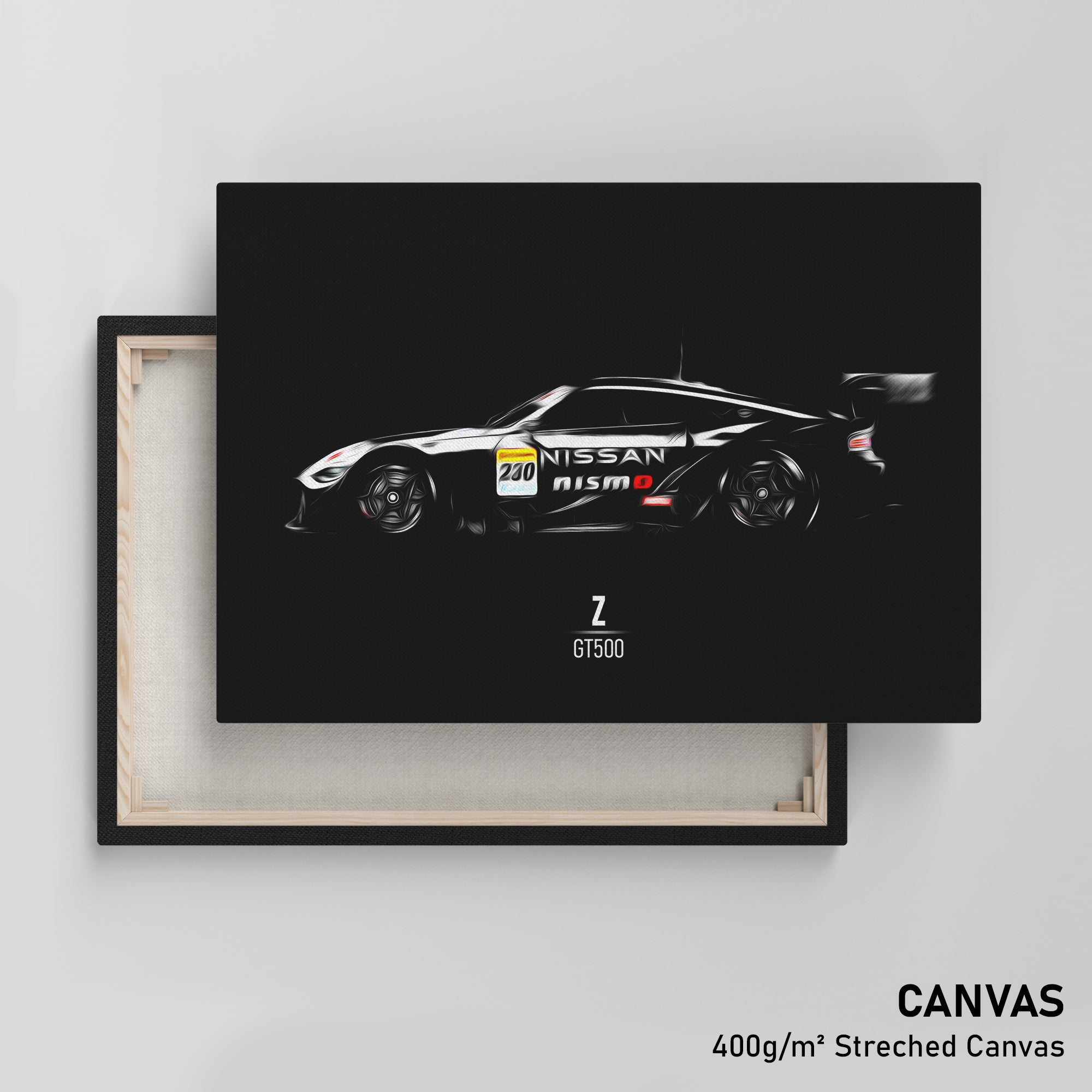 Nissan Z GT500 - Race Car Canvas Print