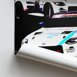Load image into Gallery viewer, Nissan Z Racing Concept - Race Car Poster Print Close Up
