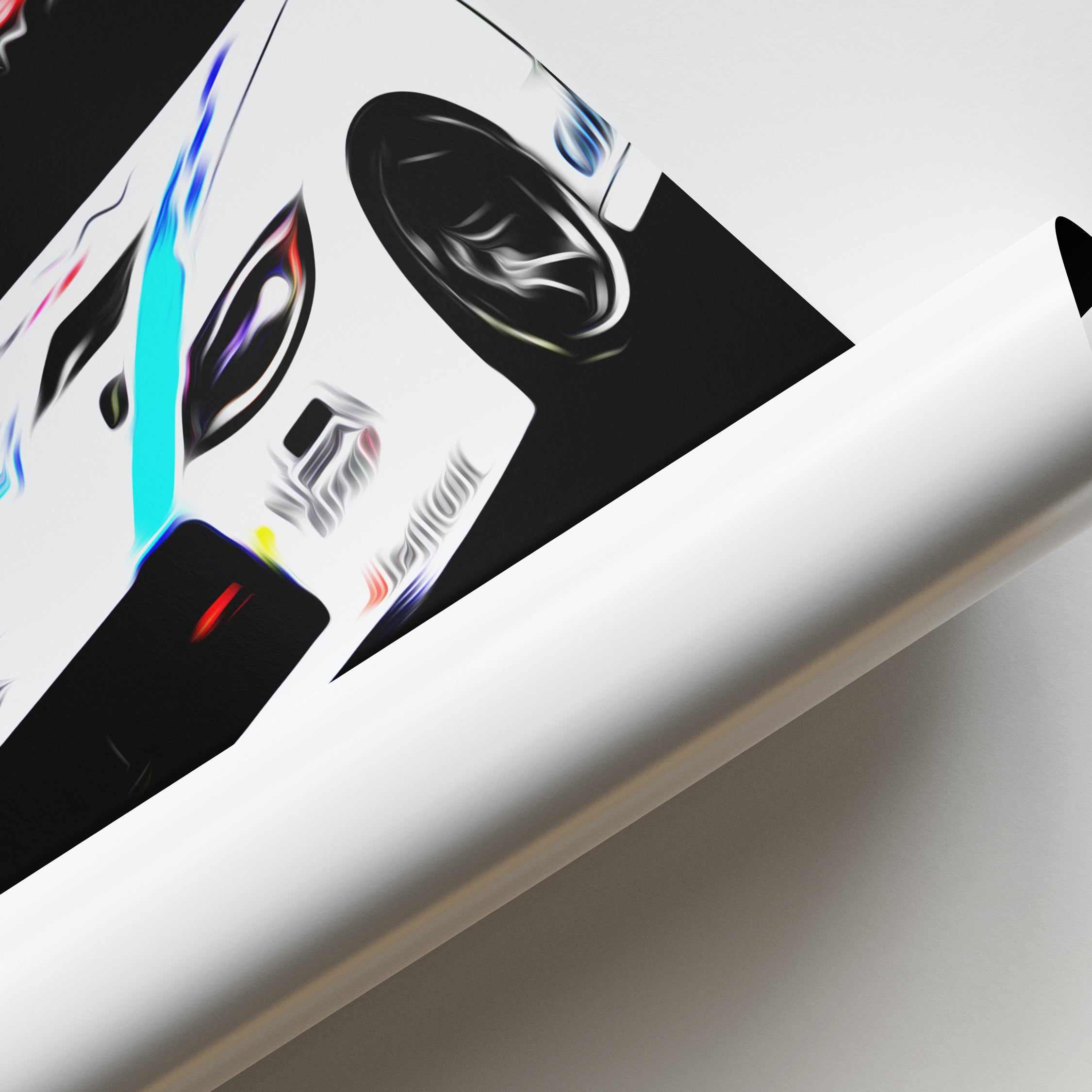 Nissan Z Racing Concept - Race Car Poster Print Close Up