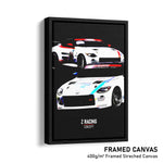 Load image into Gallery viewer, Nissan Z Racing Concept - Race Car Framed Canvas Print
