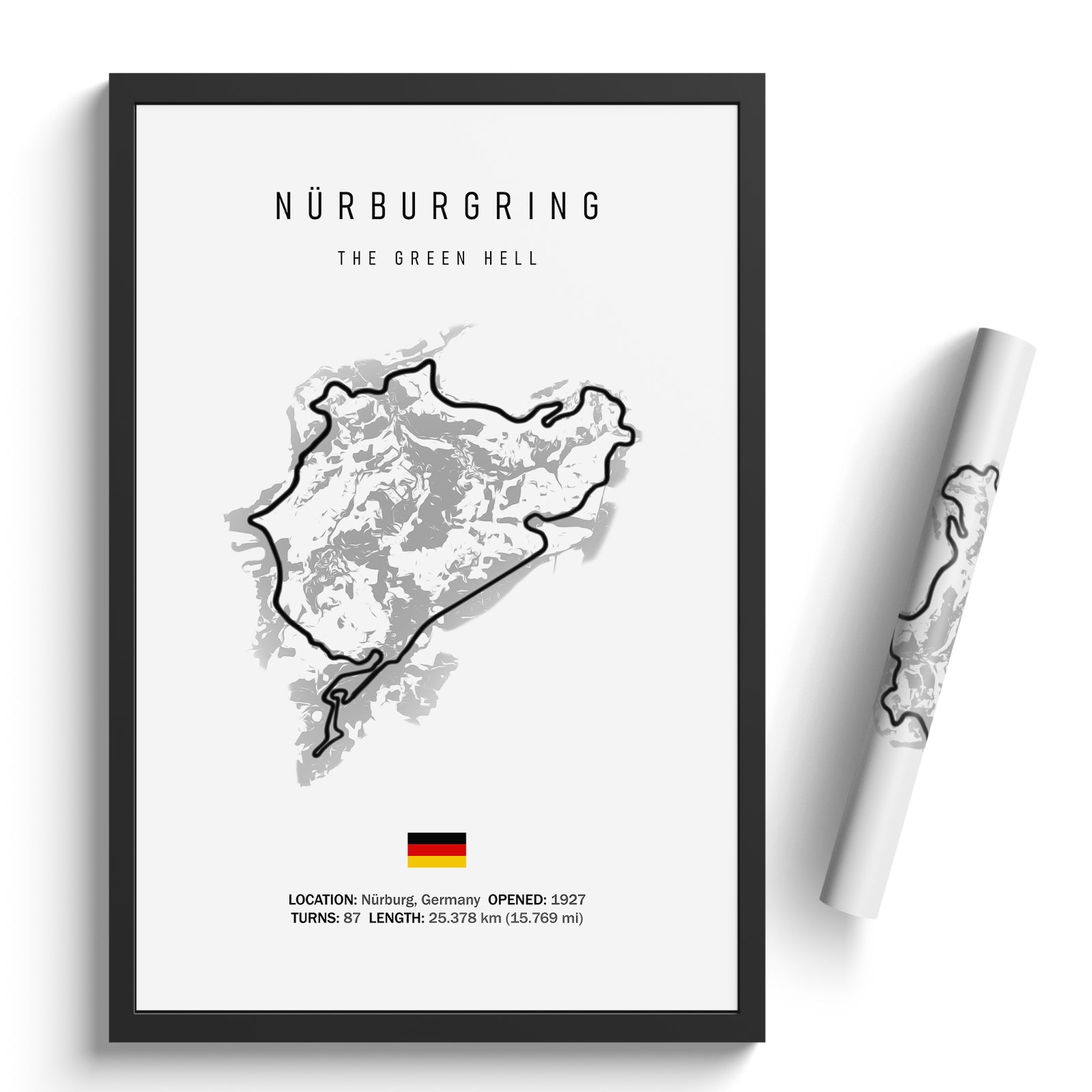 Nürburgring - Racetrack Print