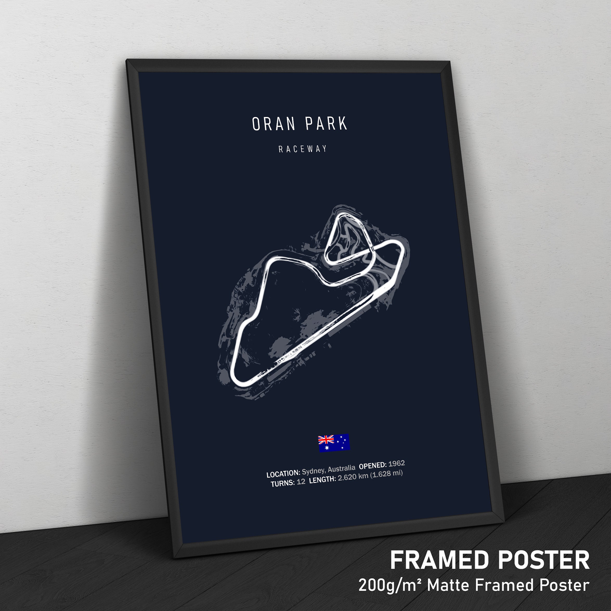Oran Park Raceway - Racetrack Print