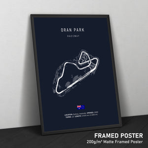 Oran Park Raceway - Racetrack Print