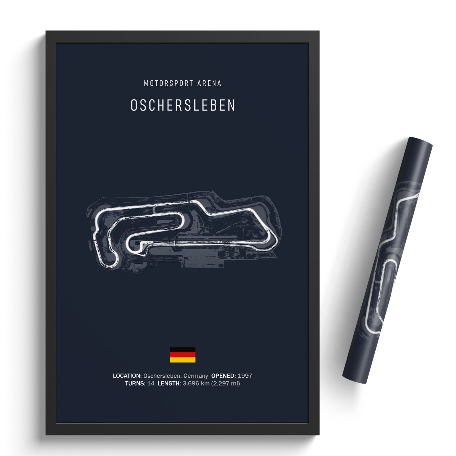 Motorsport Arena Oschersleben - Racetrack Print