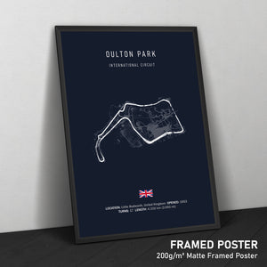 Oulton Park International Circuit - Racetrack Print