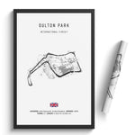 Load image into Gallery viewer, Oulton Park International Circuit - Racetrack Print
