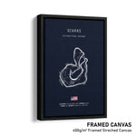 Load image into Gallery viewer, Ozarks International Raceway - Racetrack Print
