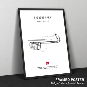 Padborg Park - Racetrack Print