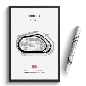 Phoenix Raceway - Racetrack Print