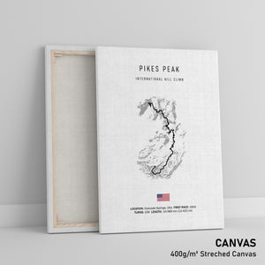 Pikes Peak International Hill Climb - Racetrack Print