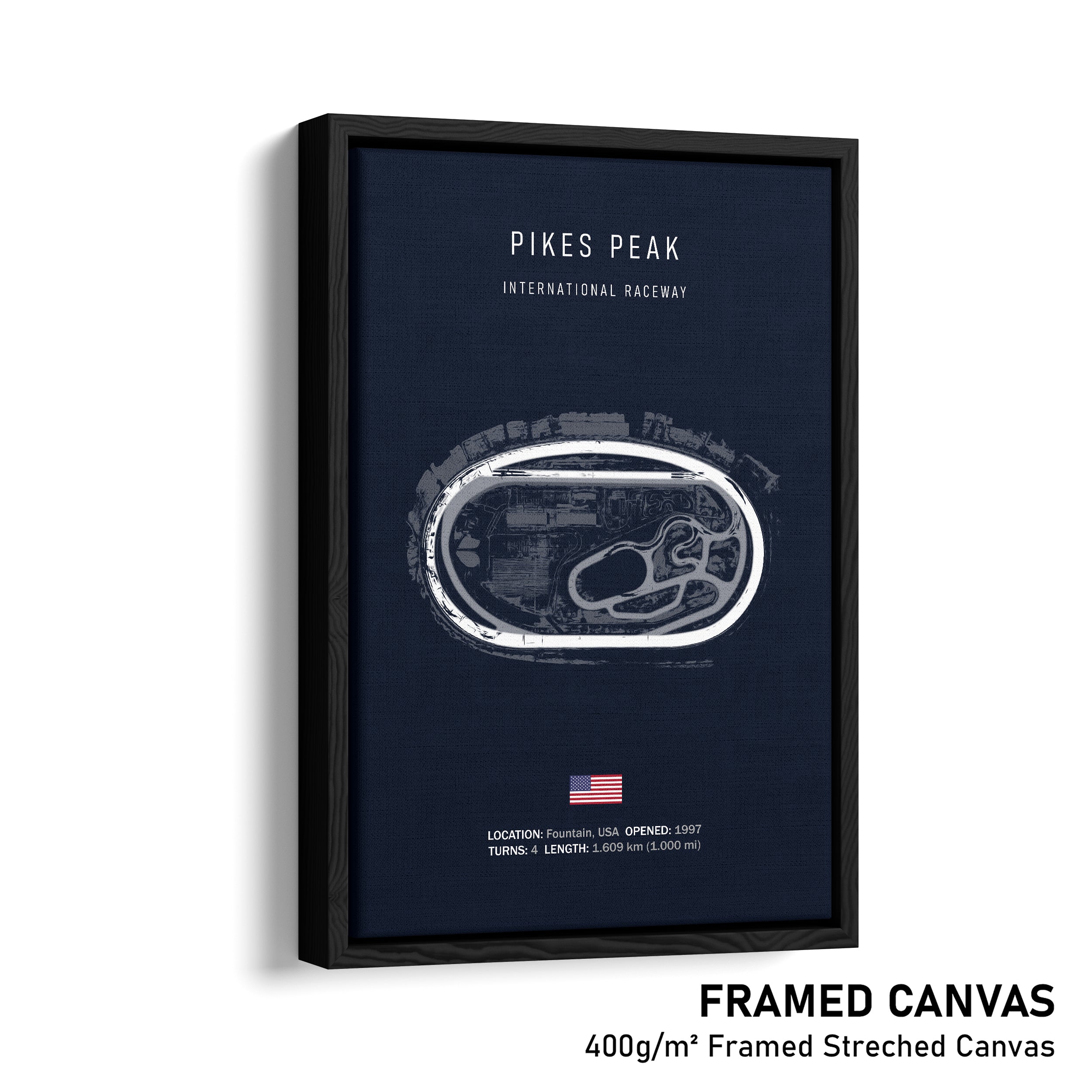 Pikes Peak International Raceway - Racetrack Print