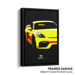 Load image into Gallery viewer, Porsche 718 Cayman GT4 - Sports Car Print
