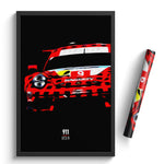 Load image into Gallery viewer, Porsche 911 GT3 R - Race Car Print
