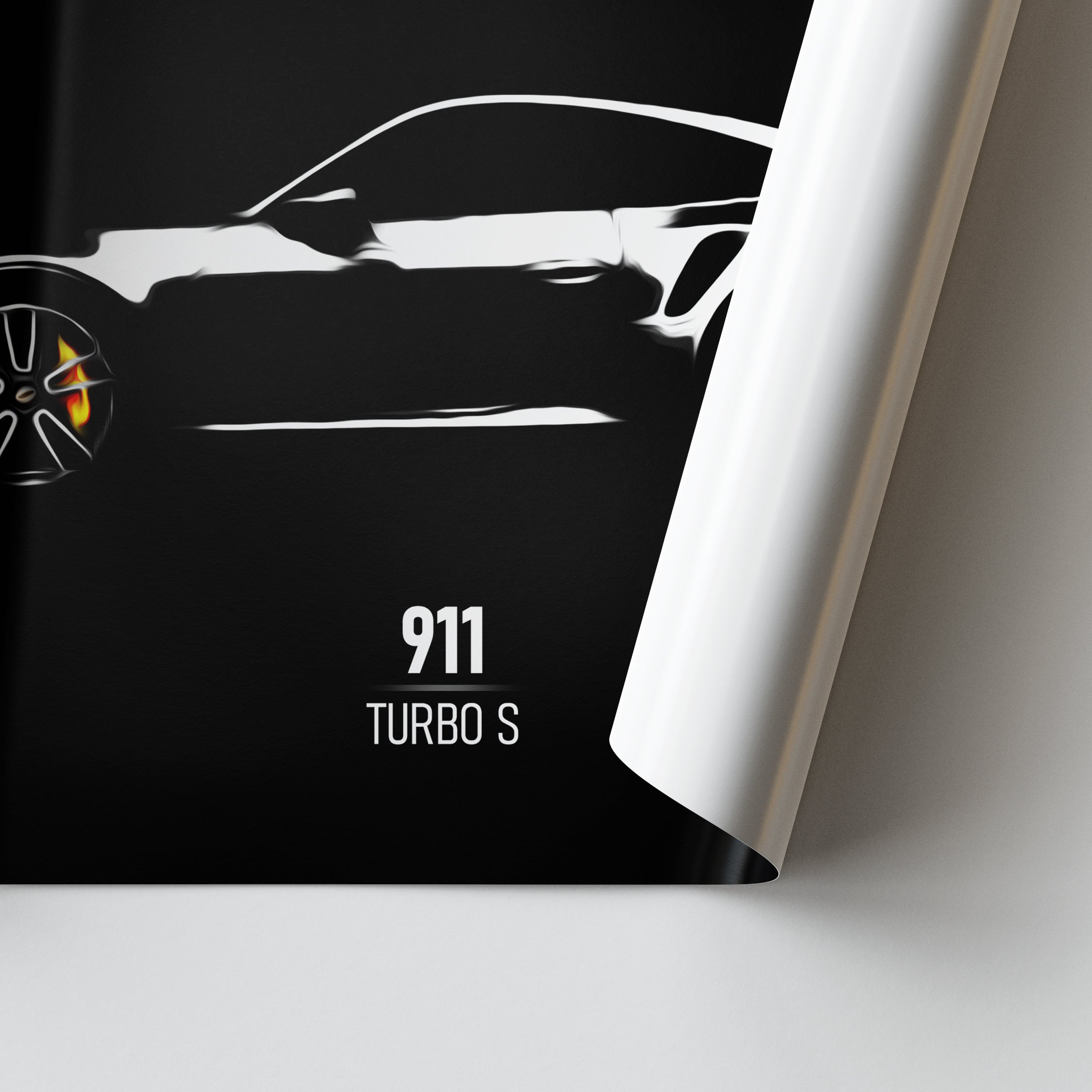 Porsche 911 Turbo S - Sports Car Print