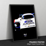 Load image into Gallery viewer, Porsche 956 C Coupé - Race Car Print

