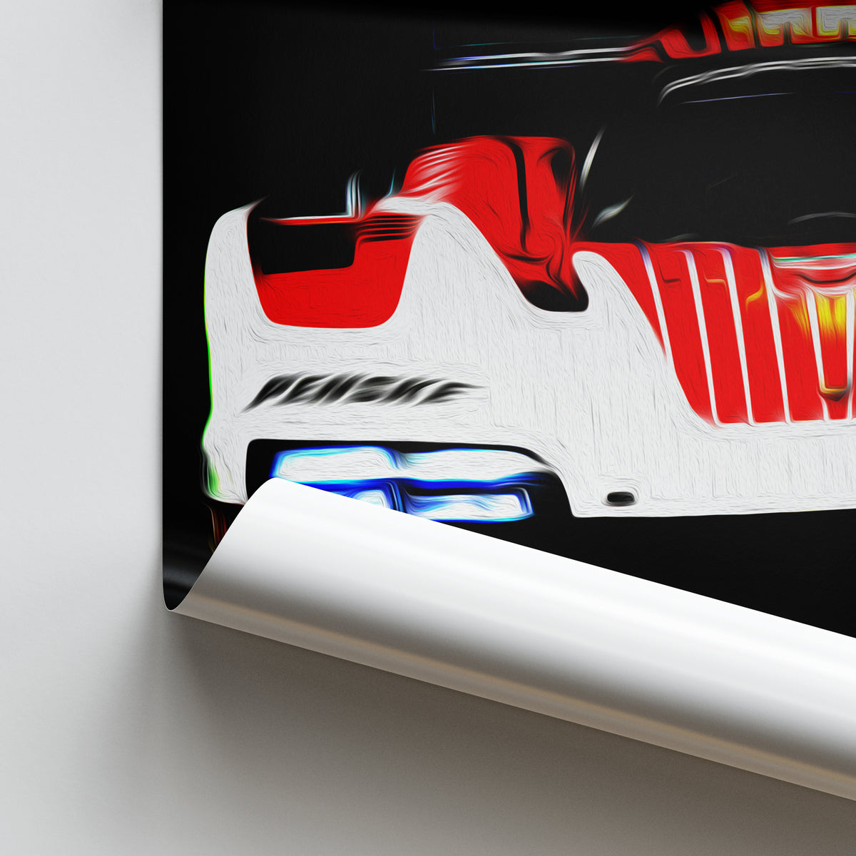 Porsche 963 - Hypercar Print – Illustrated Tracks