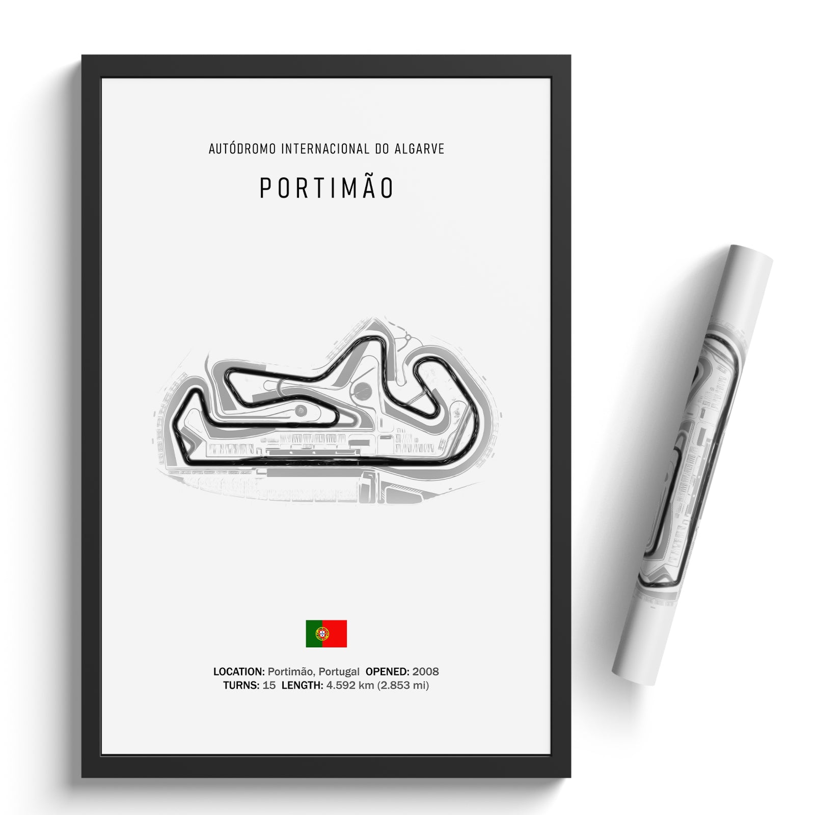 Autódromo Internacional do Algarve Portimão - Racetrack Print