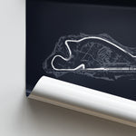 Load image into Gallery viewer, Portland International Raceway - Racetrack Print

