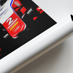 Prema Racing, Oscar Piastri 2021 - Formula 2 Print