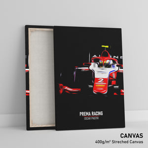 Prema Racing, Oscar Piastri 2021 - Formula 2 Print