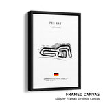 Load image into Gallery viewer, Pro Kart Raceland - Racetrack Print

