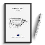 Load image into Gallery viewer, Pukekohe Park Raceway - Racetrack Print
