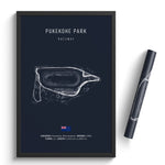 Load image into Gallery viewer, Pukekohe Park Raceway - Racetrack Print

