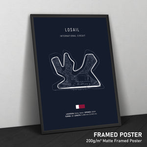 Losail International Circuit - Racetrack Print