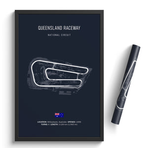 Queensland Raceway - Racetrack Print