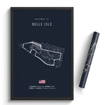 Load image into Gallery viewer, Raceway at Belle Isle - Racetrack Print
