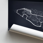 Load image into Gallery viewer, Raceway at Belle Isle - Racetrack Print
