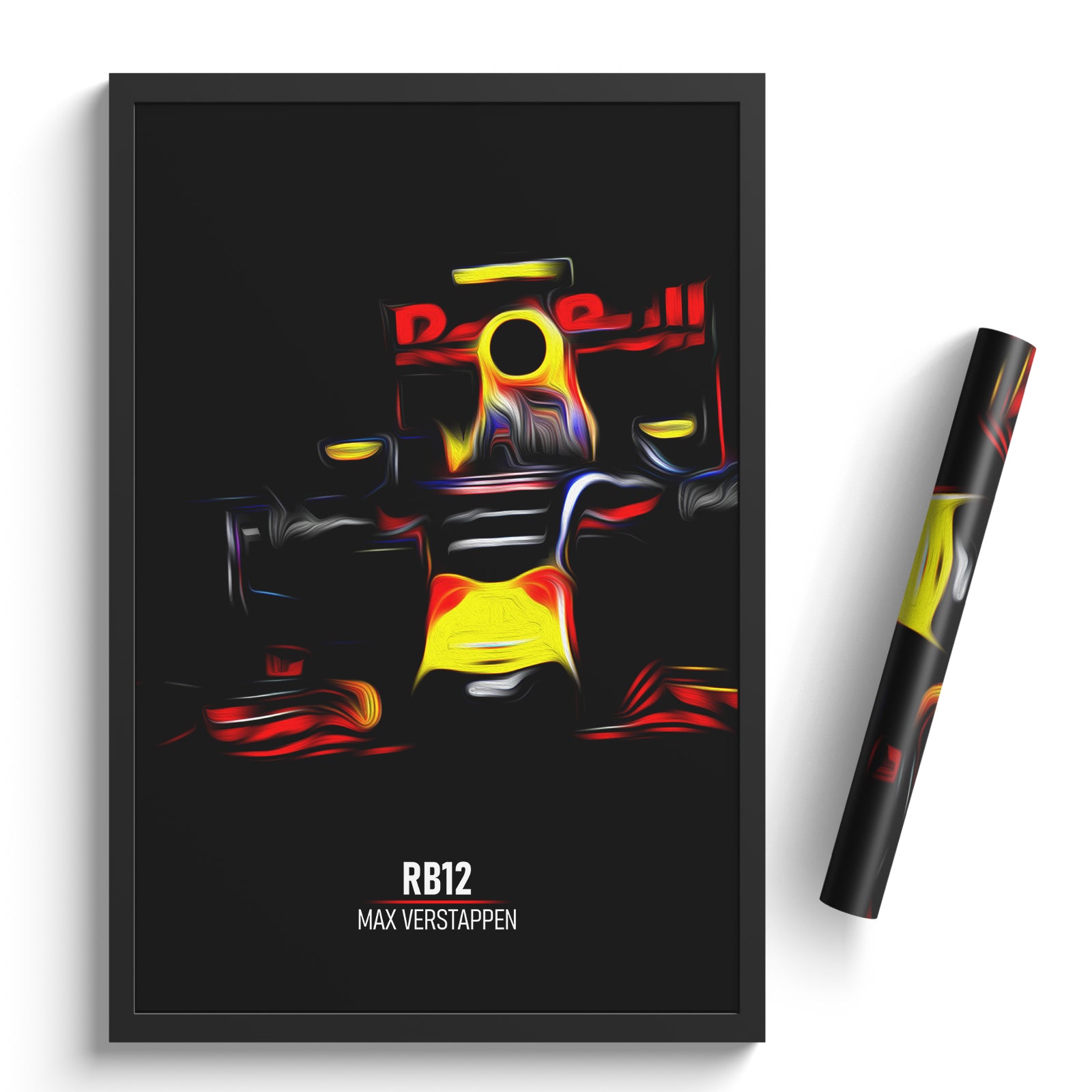 Red Bull RB12, Max Verstappen 2016 - Formula 1 Print
