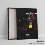 Load image into Gallery viewer, Red Bull RB16B, Sergio Pérez 2021 - Formula 1 Print
