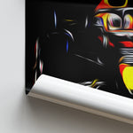 Load image into Gallery viewer, Red Bull RB18, Max Verstappen - Formula 1 Poster Print
