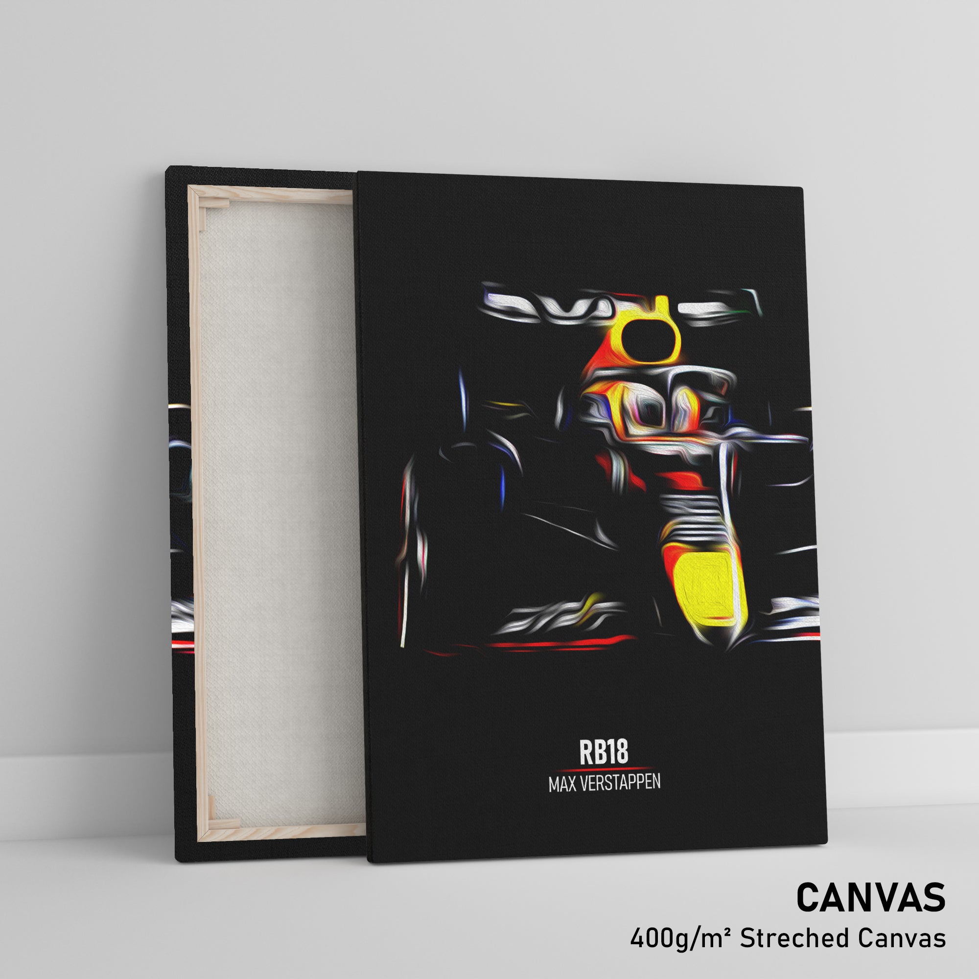 Red Bull RB18, Max Verstappen - Formula 1 Canvas Print