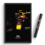 Load image into Gallery viewer, Red Bull RB18, Sergio Pérez 2022 - Formula 1 Print

