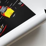 Load image into Gallery viewer, Red Bull RB19, Max Verstappen - Formula 1 Poster Print Close Up
