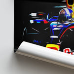 Load image into Gallery viewer, Red Bull RB3, David Coulthard 2007 - Formula 1 Print

