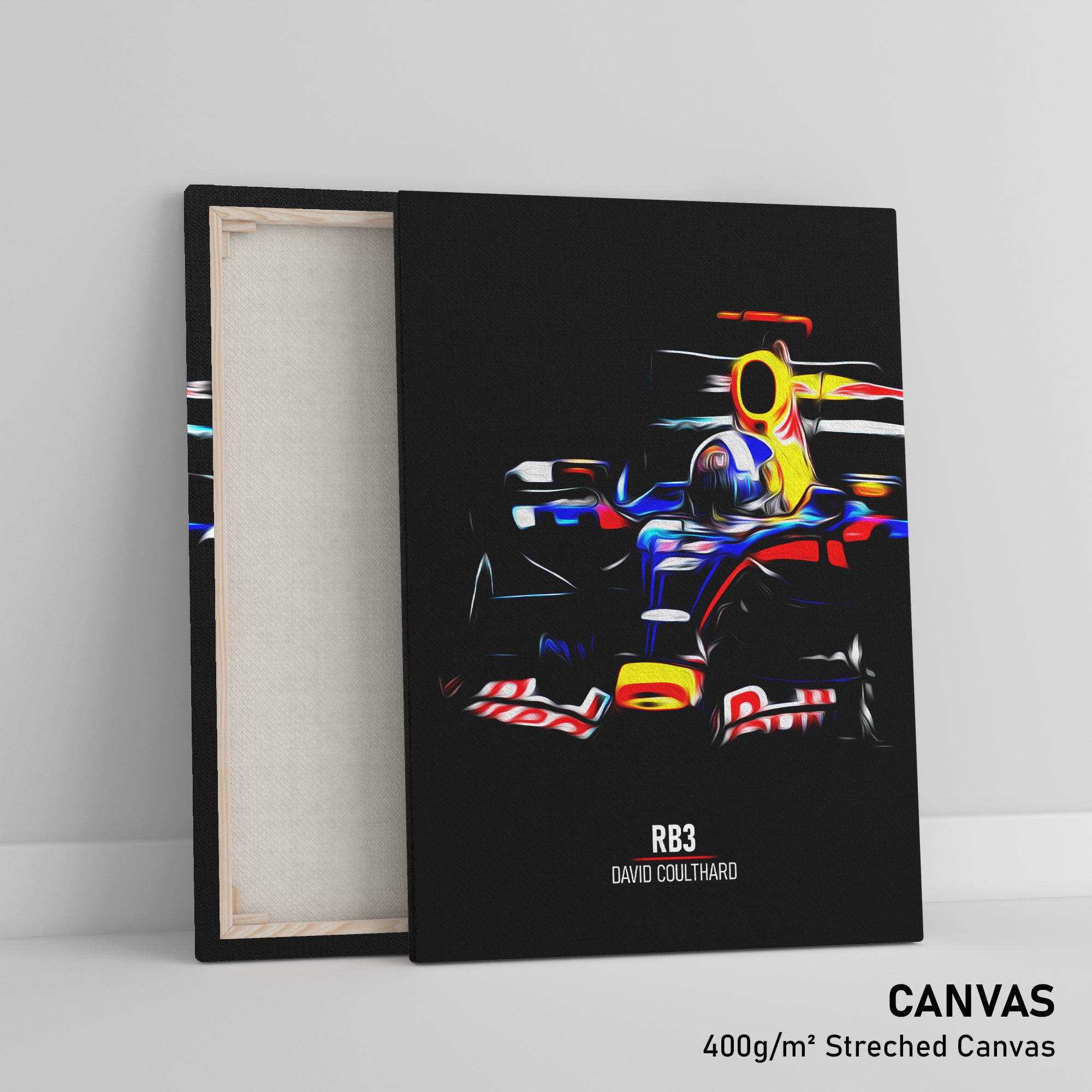 Red Bull RB3, David Coulthard 2007 - Formula 1 Print