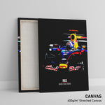 Load image into Gallery viewer, Red Bull RB3, David Coulthard 2007 - Formula 1 Print
