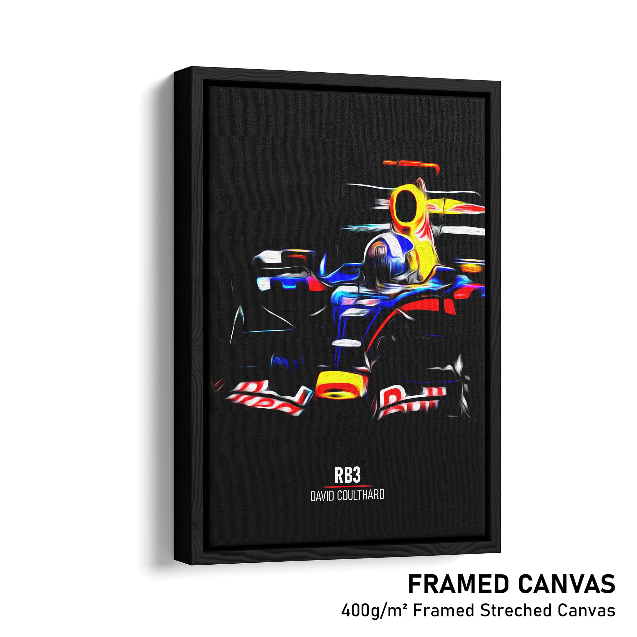 Red Bull RB3, David Coulthard 2007 - Formula 1 Print