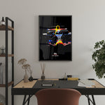 Load image into Gallery viewer, Red Bull RB4, Mark Webber 2008 - Formula 1 Print
