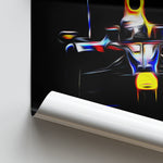 Load image into Gallery viewer, Red Bull RB5, Sebastian Vettel 2009 - Formula 1 Print
