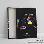 Load image into Gallery viewer, Red Bull RB9, Sebastian Vettel 2013 - Formula 1 Print
