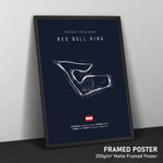 Load image into Gallery viewer, Red Bull Ring - Racetrack Framed Poster Print
