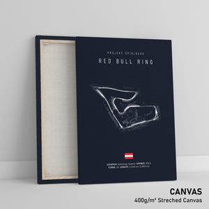 Red Bull Ring - Racetrack Canvas Print