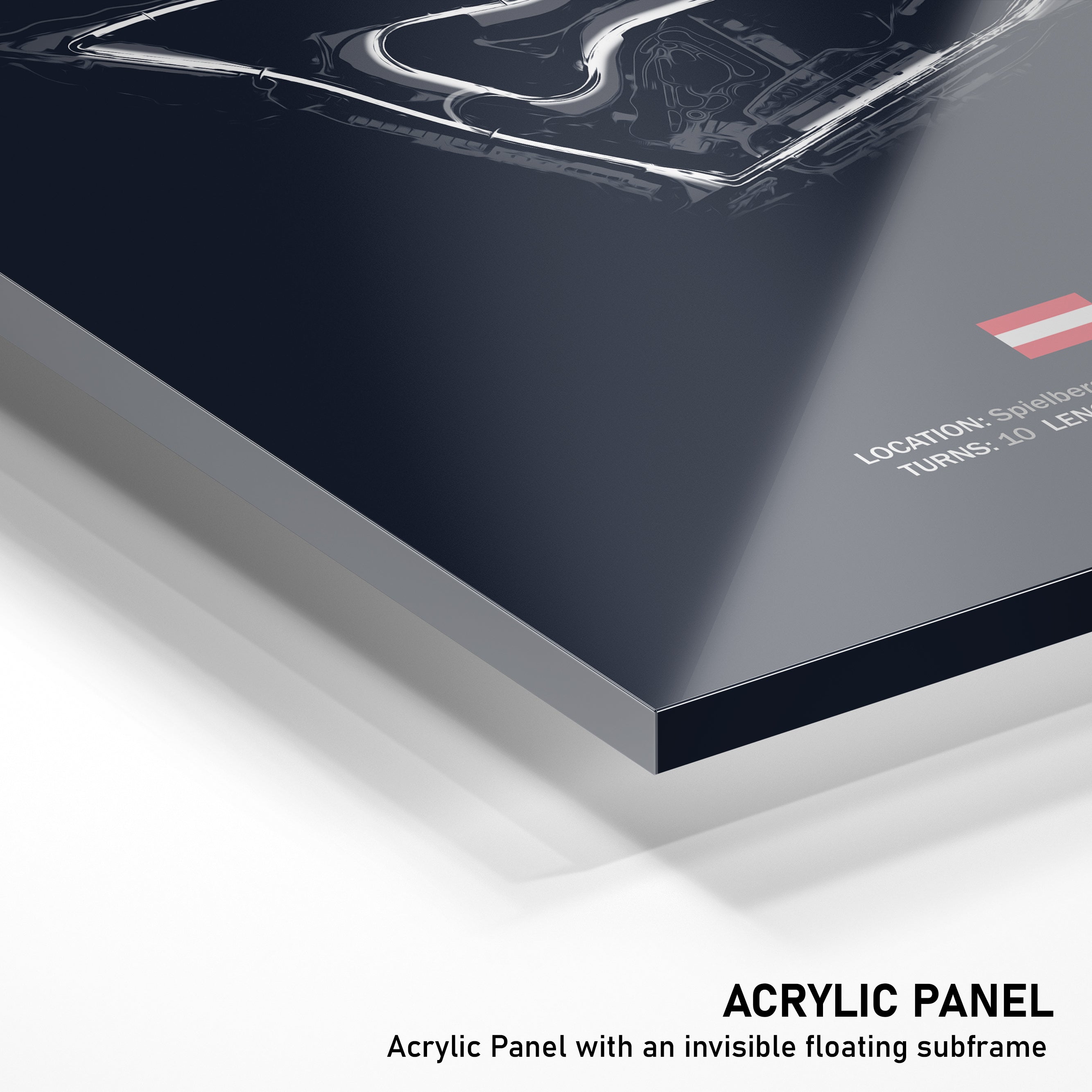 Red Bull Ring - Racetrack Acrylic Panel Print