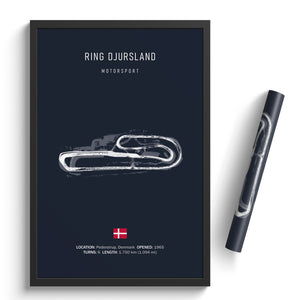 Ring Djursland - Racetrack Poster Print