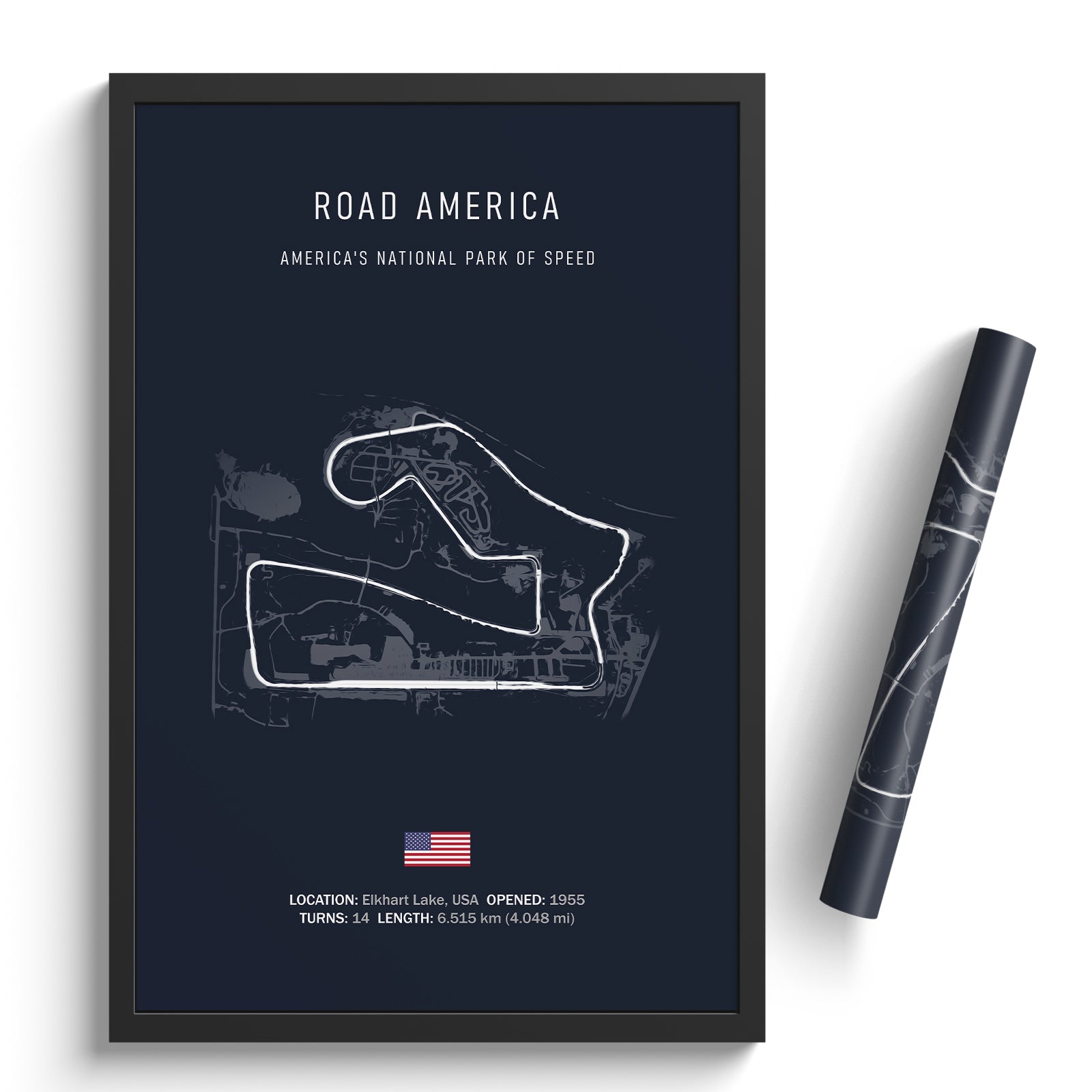 Road America - Racetrack Print