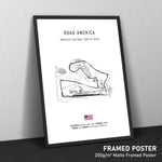 Load image into Gallery viewer, Road America - Racetrack Print
